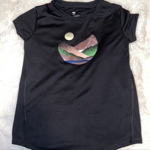 All in motion black tshirt